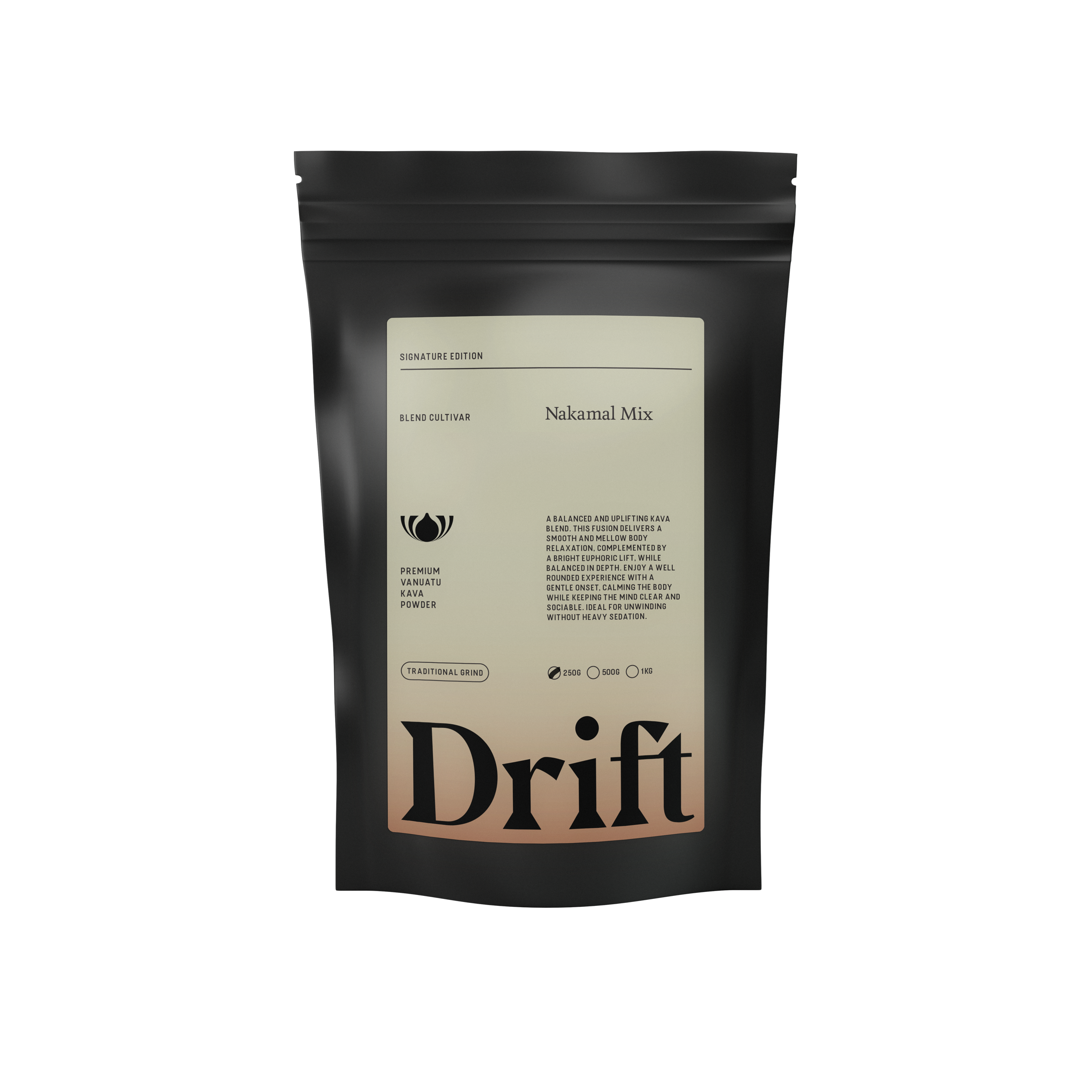 Nakamal Mix - Traditional Grind 250g + Free strainer bag